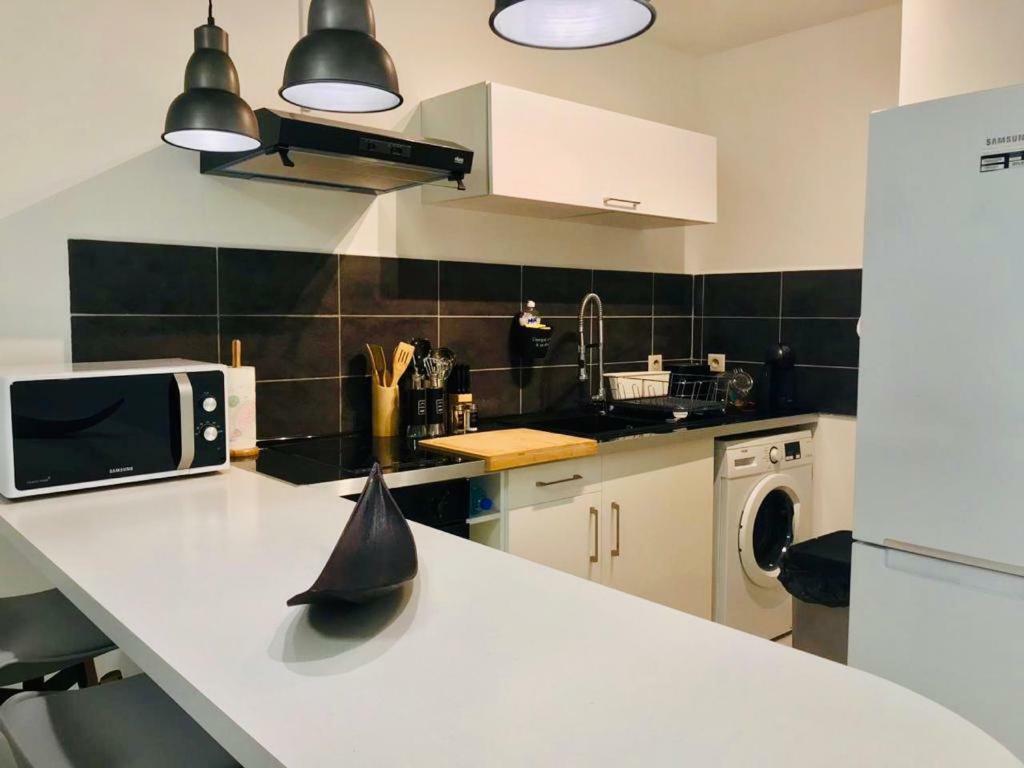 Appartement Au Bord De Mer Le Moule Kültér fotó